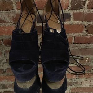 Aquazzura Shoes - Aquazzura Suede Platforms 8.5 Aquazzura Shoes - Aquazzura Suede Platforms 8.5